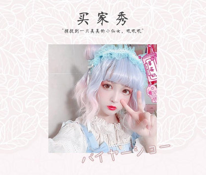 Milky Ombre Bob Wig