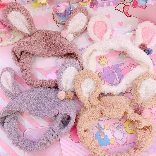 Fuzzy Bunny Hair Band