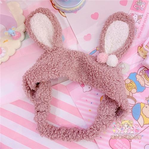 Fuzzy Bunny Hair Band