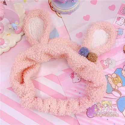 Fuzzy Bunny Hair Band