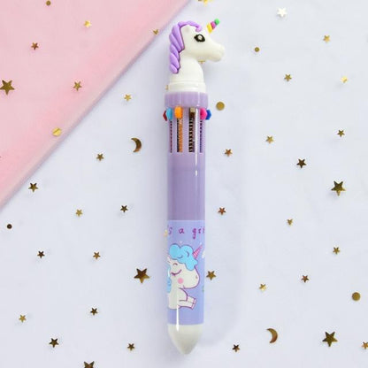 Multicolored Kawaii Pens