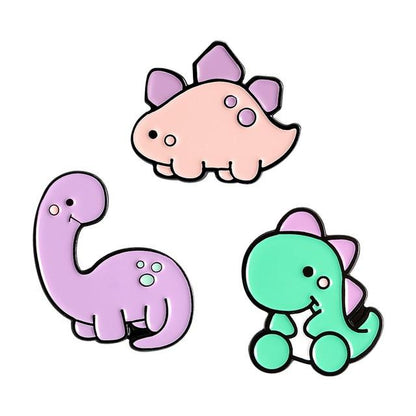 Baby Dino Enamel Pins