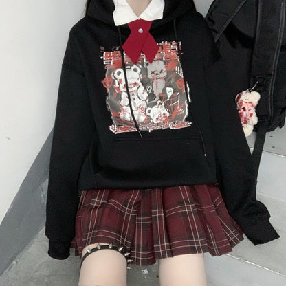 Menhera Bear Hoodie