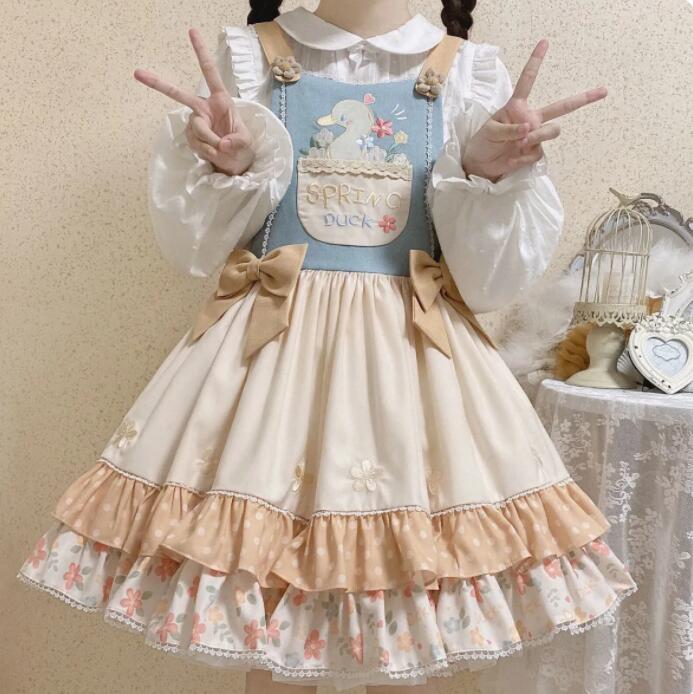 Spring Duckling Lolita Dress