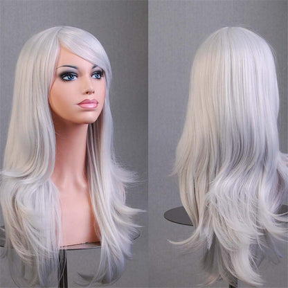 Solid Color Long Wigs