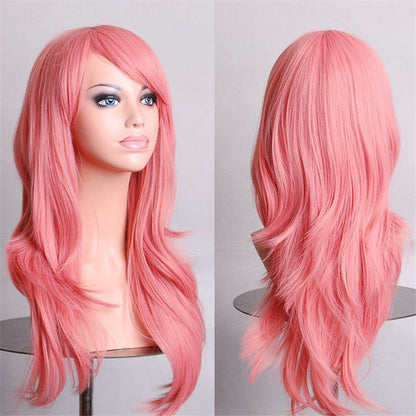 Solid Color Long Wigs