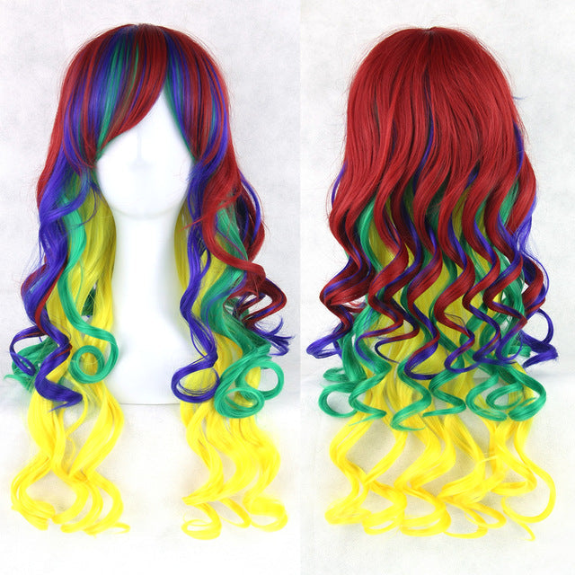 Multi-Color Long Wigs