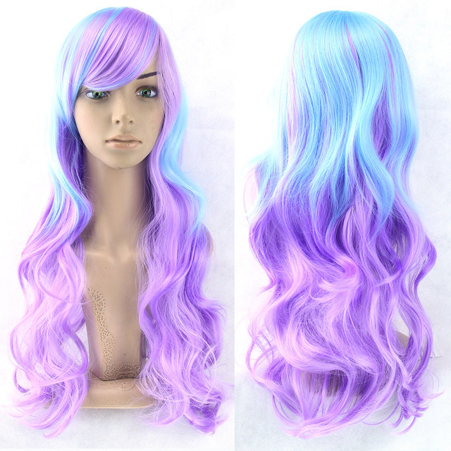 Multi-Color Long Wigs