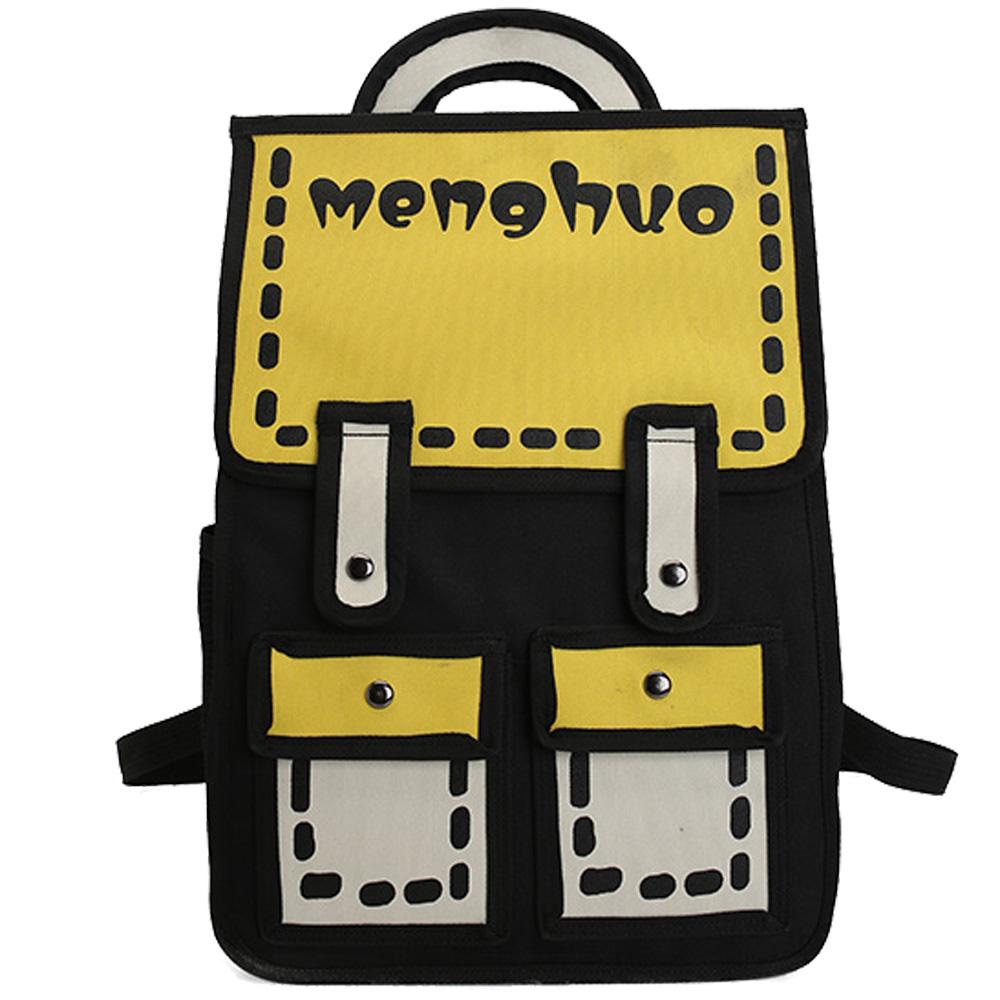 2D Cartoon Backpack