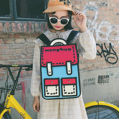 2D Cartoon Backpack