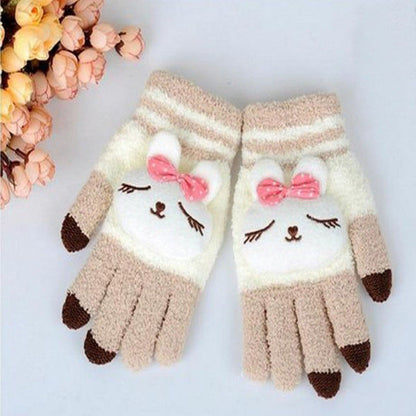 Touch Screen Kawaii Mittens