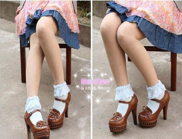 Ruffled Princess Socks