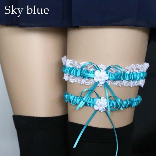 Ruffled Garter Belt Set