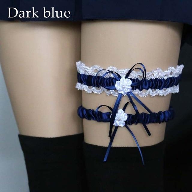 Ruffled Garter Belt Set