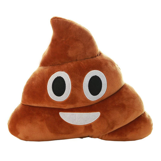 Poop Emoji Pillow