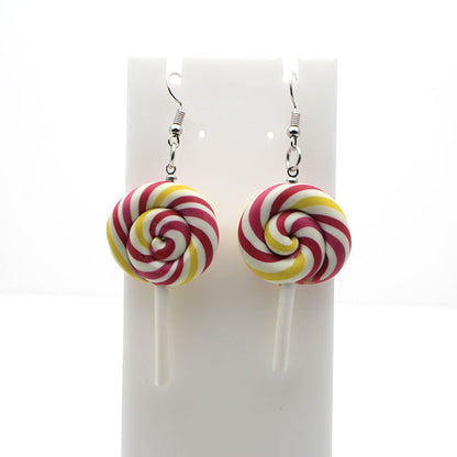 Rainbow Lollipop Earrings