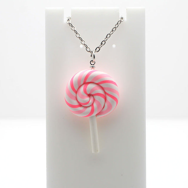 Rainbow Lollipop Earrings