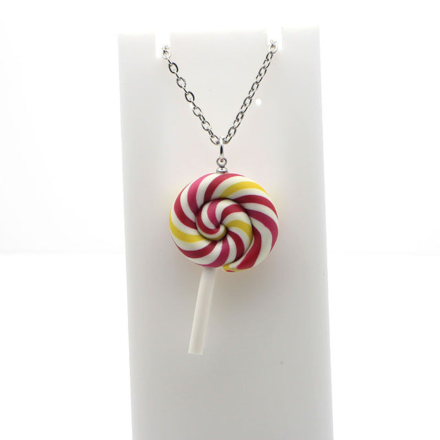 Rainbow Lollipop Earrings