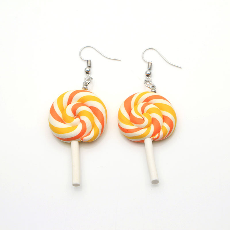 Rainbow Lollipop Earrings