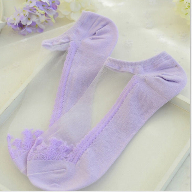 Invisible Lace Socks