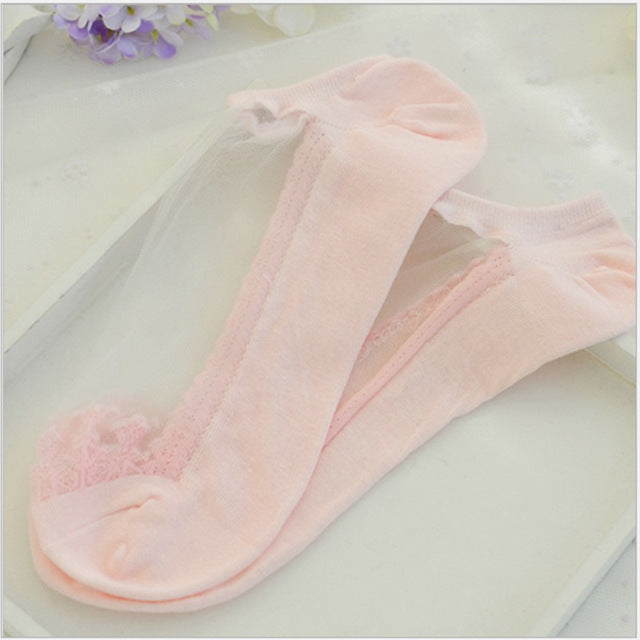 Invisible Lace Socks