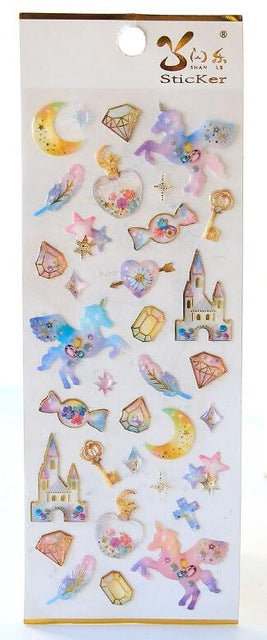 Milky Galaxy Stickers