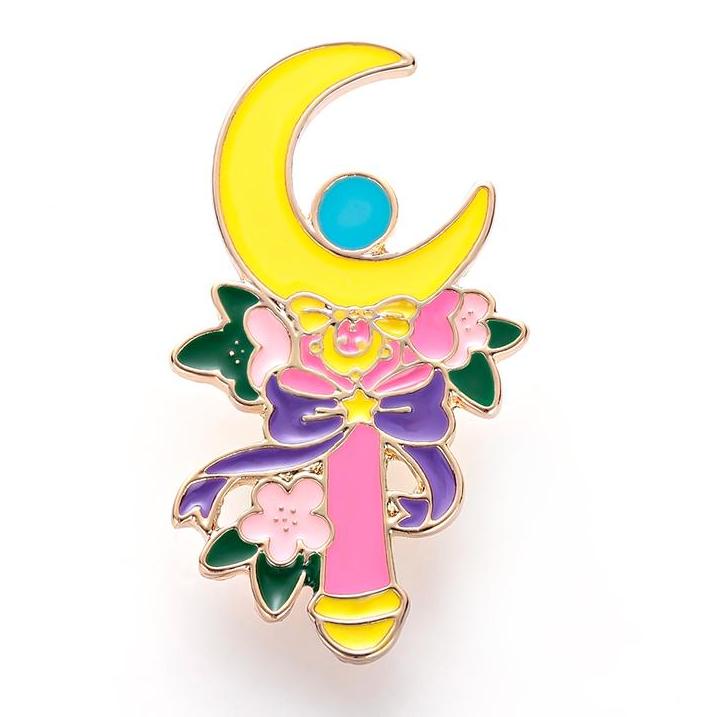 Magical Girl Wand Pin