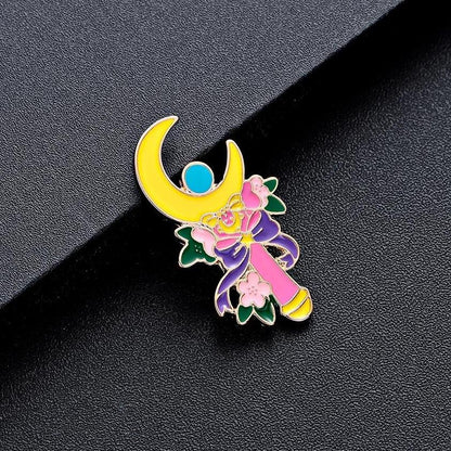 Magical Girl Wand Pin