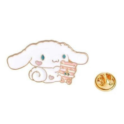 Puppy Cake Enamel Pin