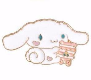 Puppy Cake Enamel Pin