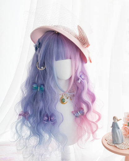 Purple Bunny Ear Lolita Wig