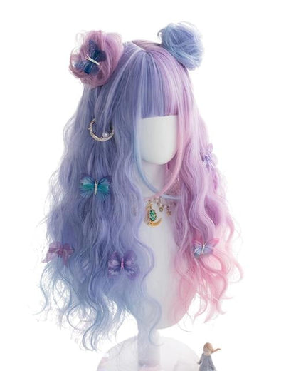 Purple Bunny Ear Lolita Wig