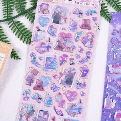 Purple Palace Sticker Sheets