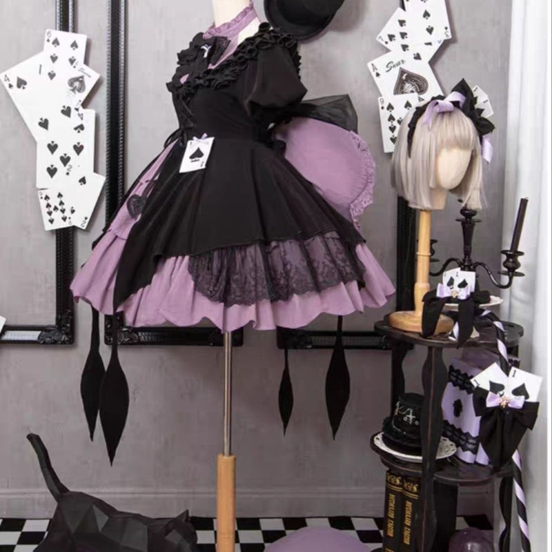 Purple Spade Lolita Dress