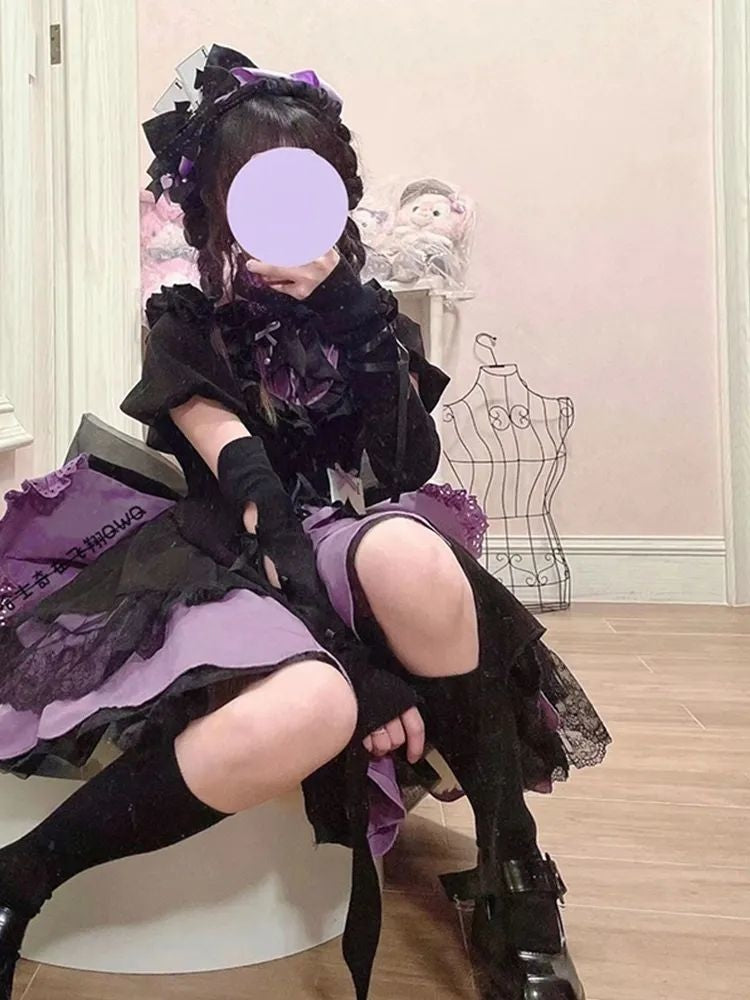 Purple Spade Lolita Dress