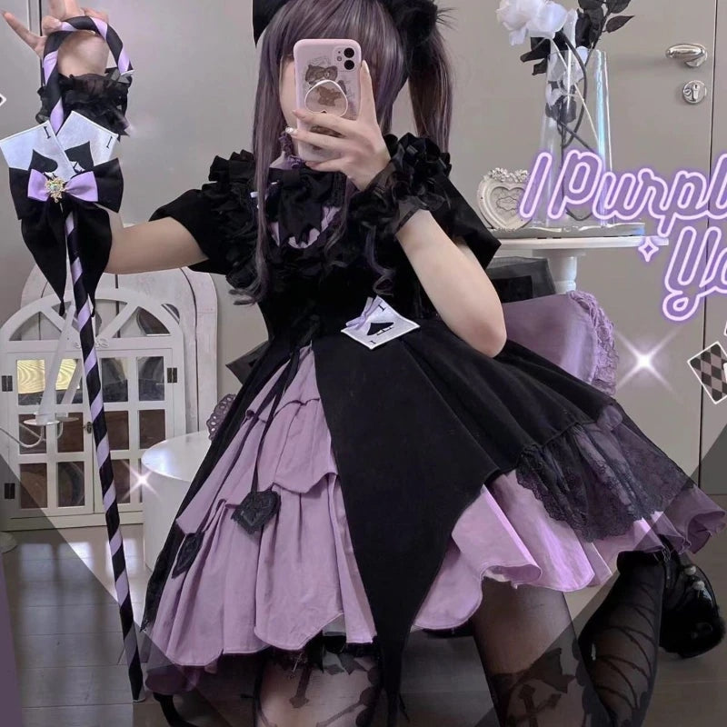 Purple Spade Lolita Dress