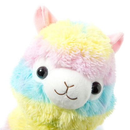 Rainbow Alpaca Plush