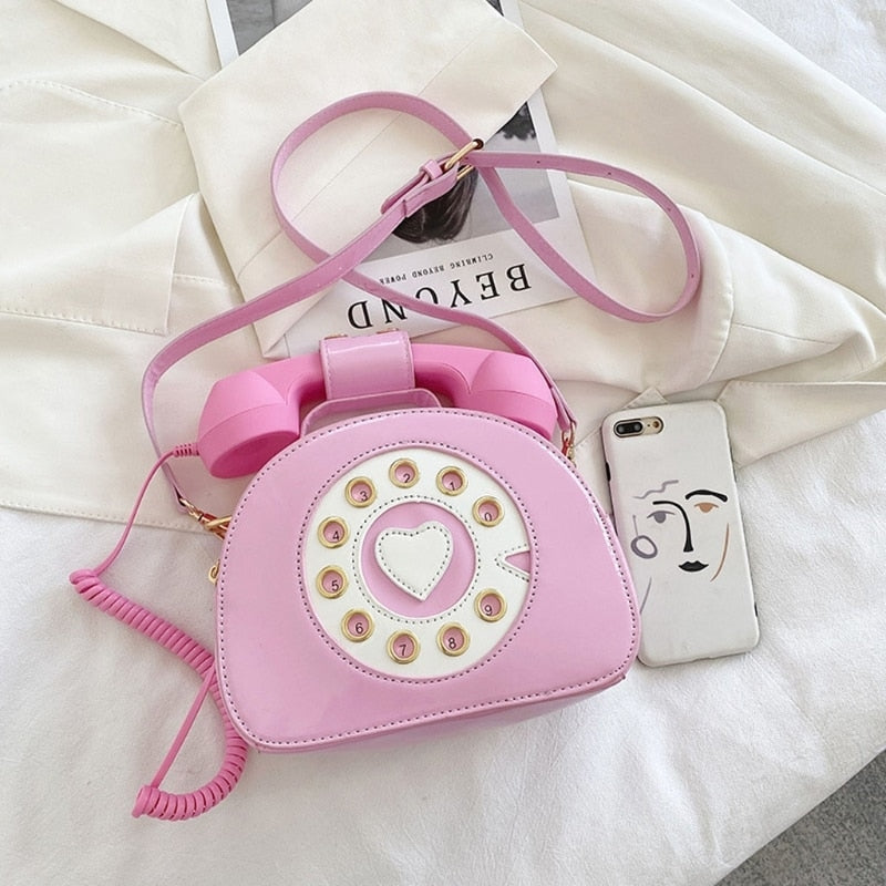 Rotary Phone Handbag