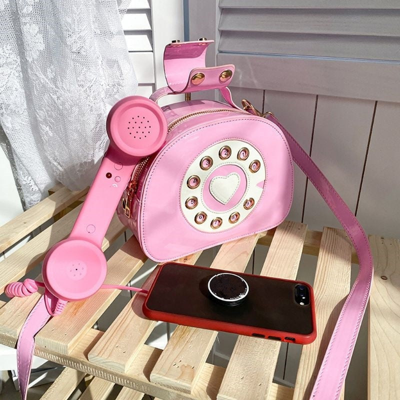 Rotary Phone Handbag