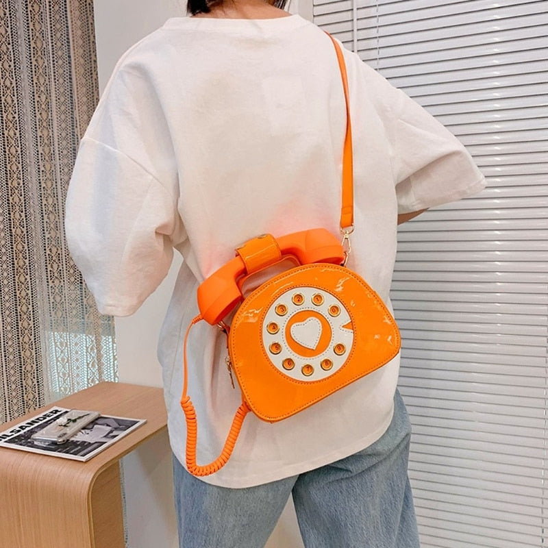 Rotary Phone Handbag