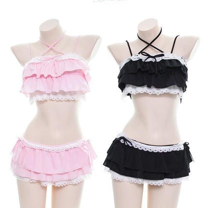 Ruffled Princess Bikini