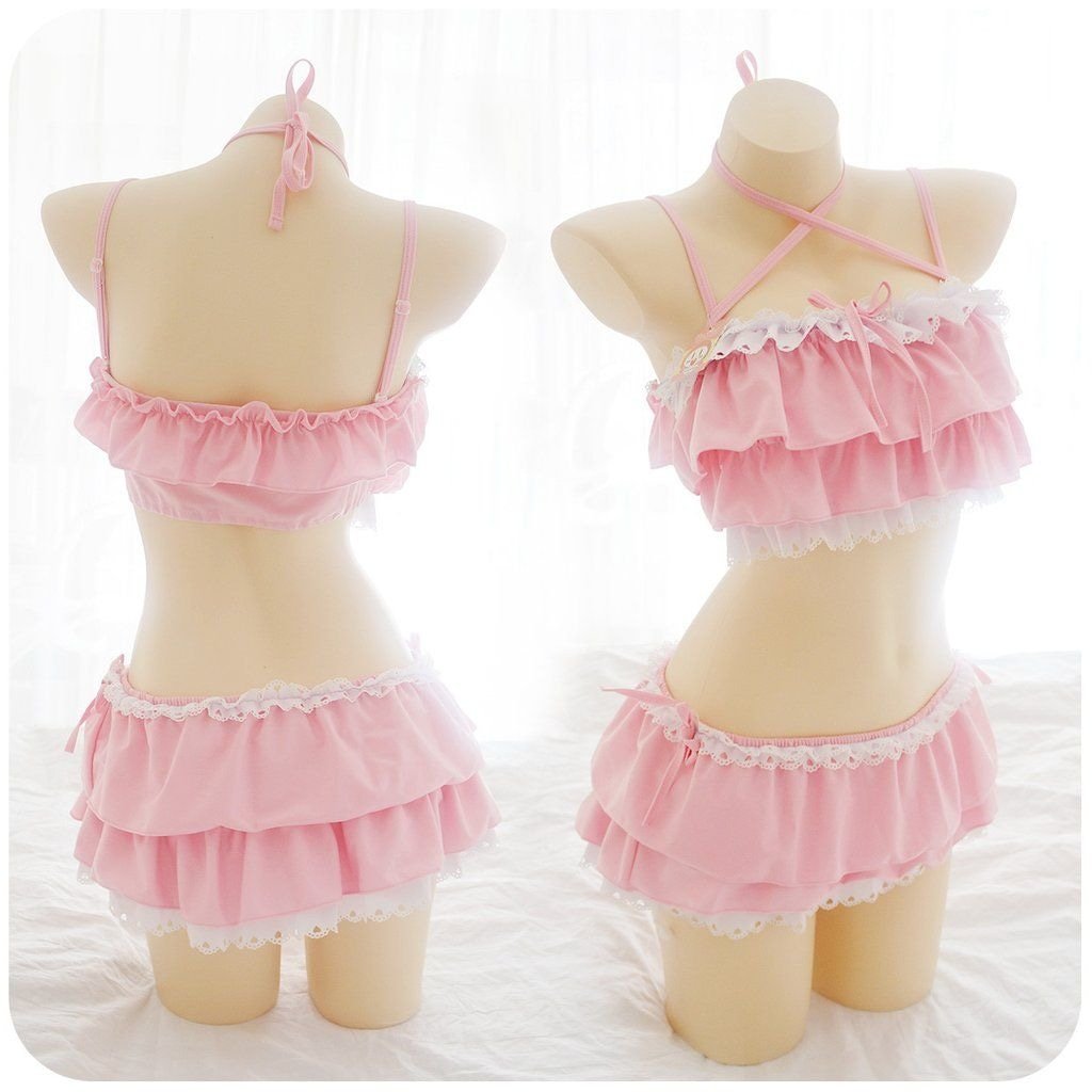 Ruffled Princess Bikini