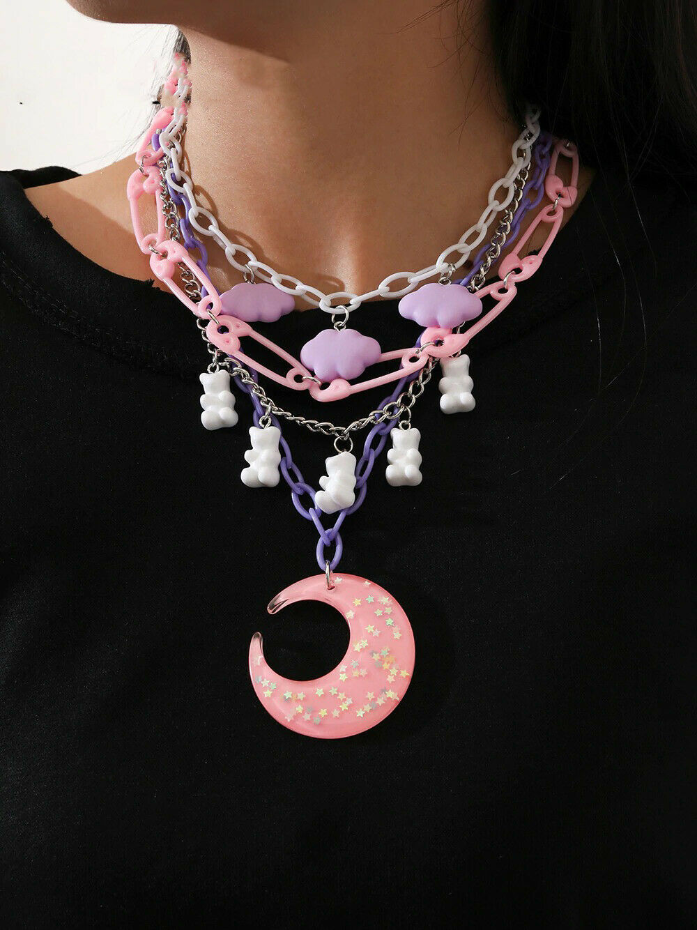 Candy Moon Decora Necklace