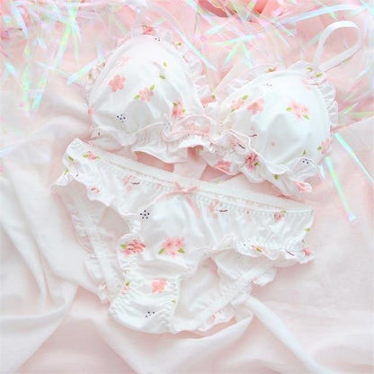 Sakura Blossom Lingerie Set