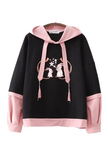 Sakura Bunny Hoodie