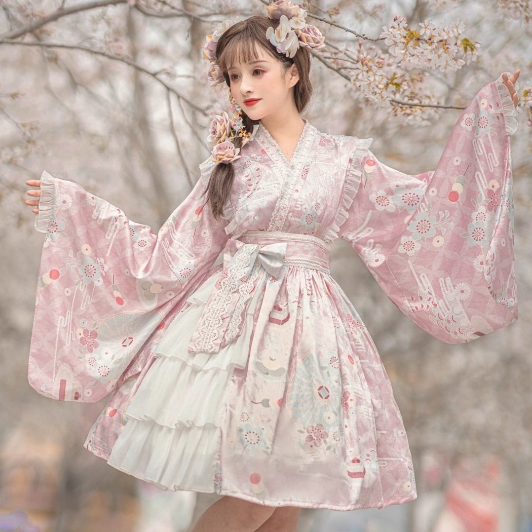 Sakura Kimono Lolita Dress