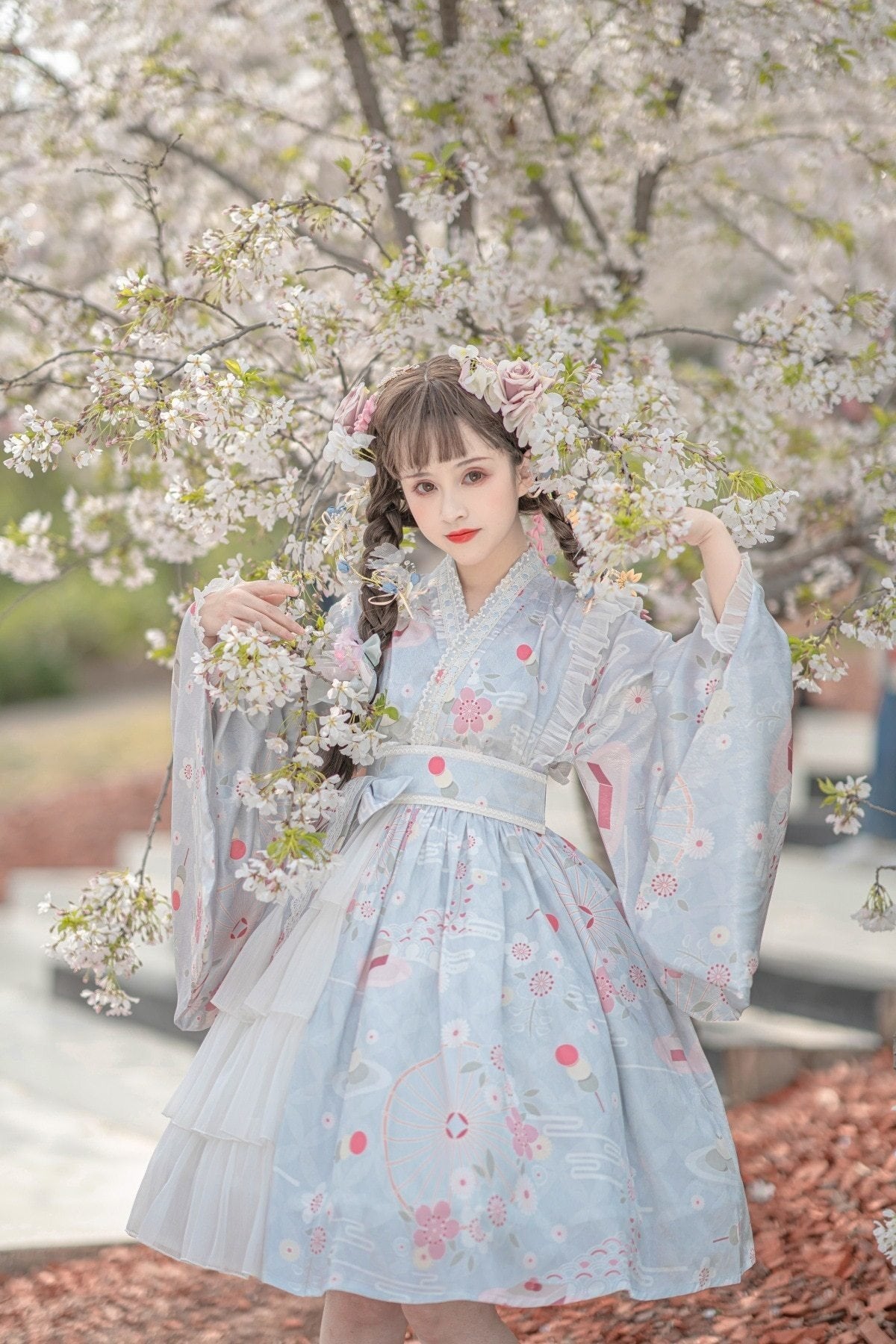 Sakura Kimono Lolita Dress