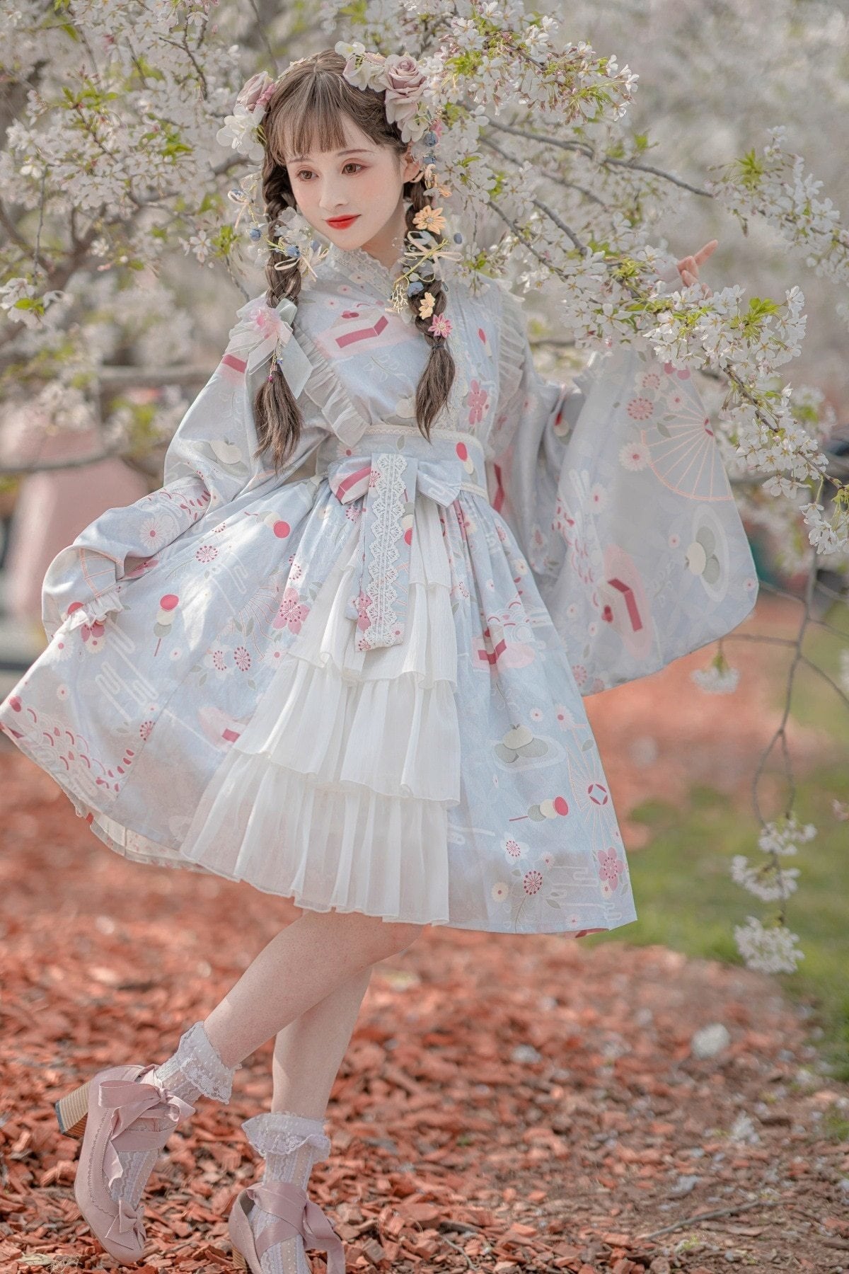 Sakura Kimono Lolita Dress