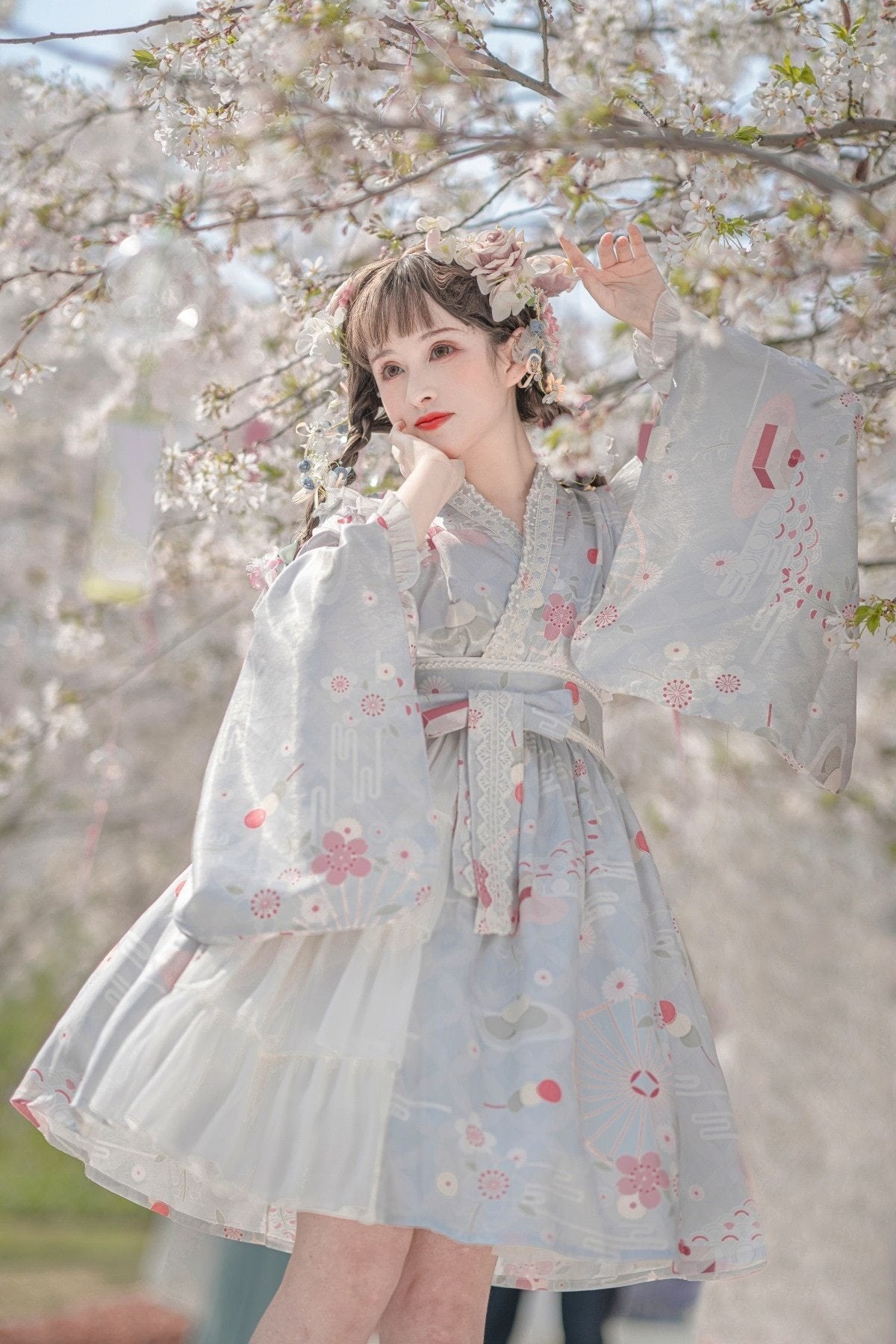 Sakura Kimono Lolita Dress