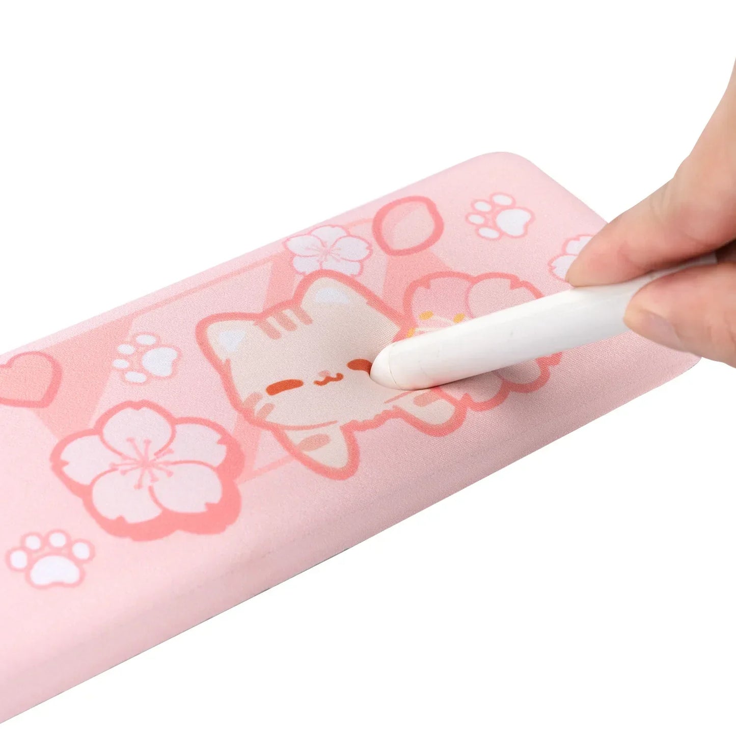 Sakura Neko Keyboard Wrist Rest